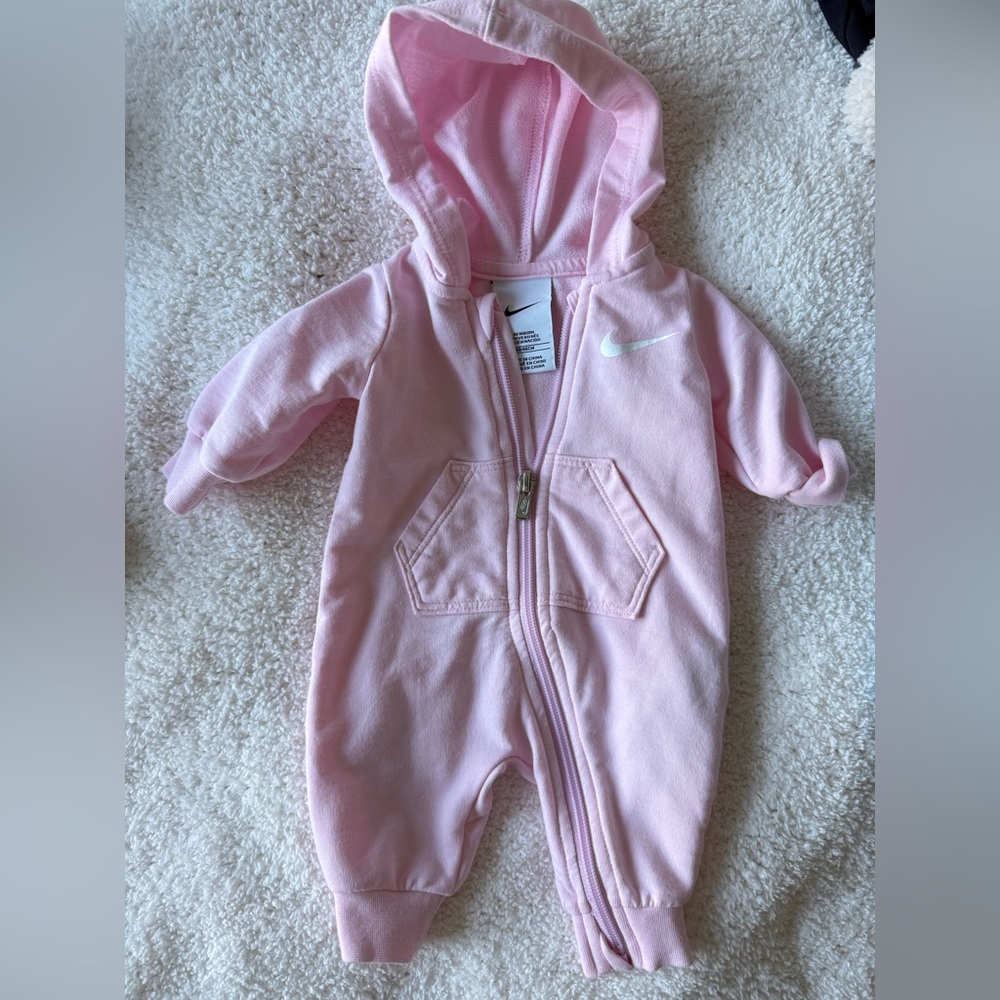 Nike onesie with hood